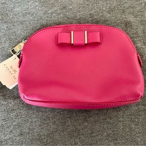 COACH Cosmetic Bag Pink